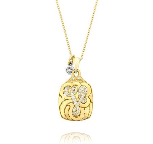 tacori gold necklace
