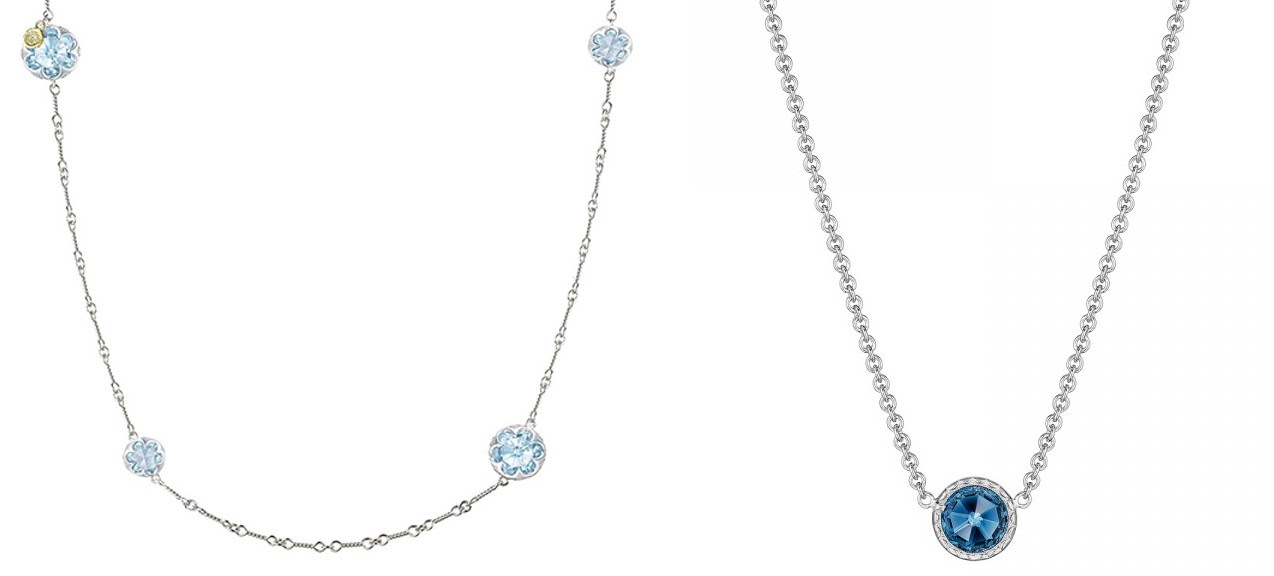 fashion necklaces with sapphire gemstones