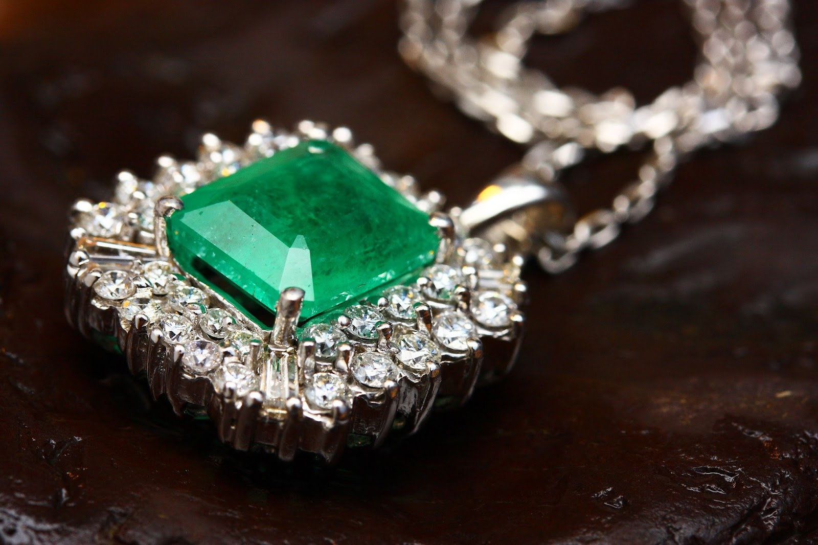 emerald necklace